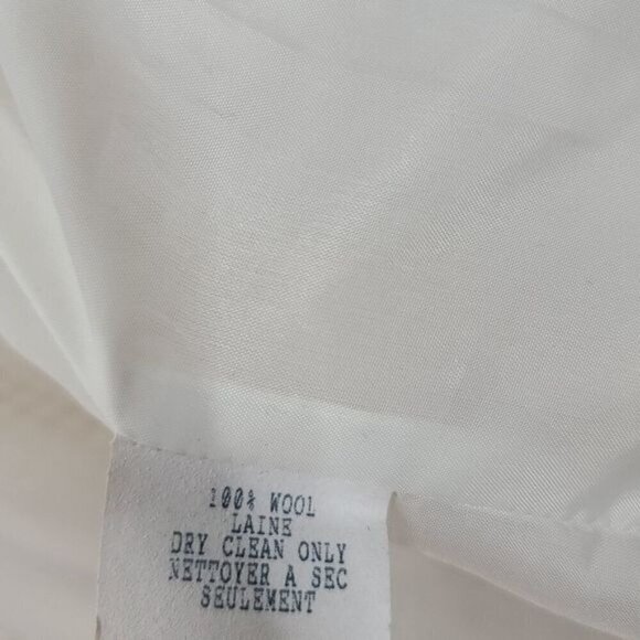 Vintage Yellow Houndstooth Plaid Wool Fitted Blazer - Picture 11 of 14